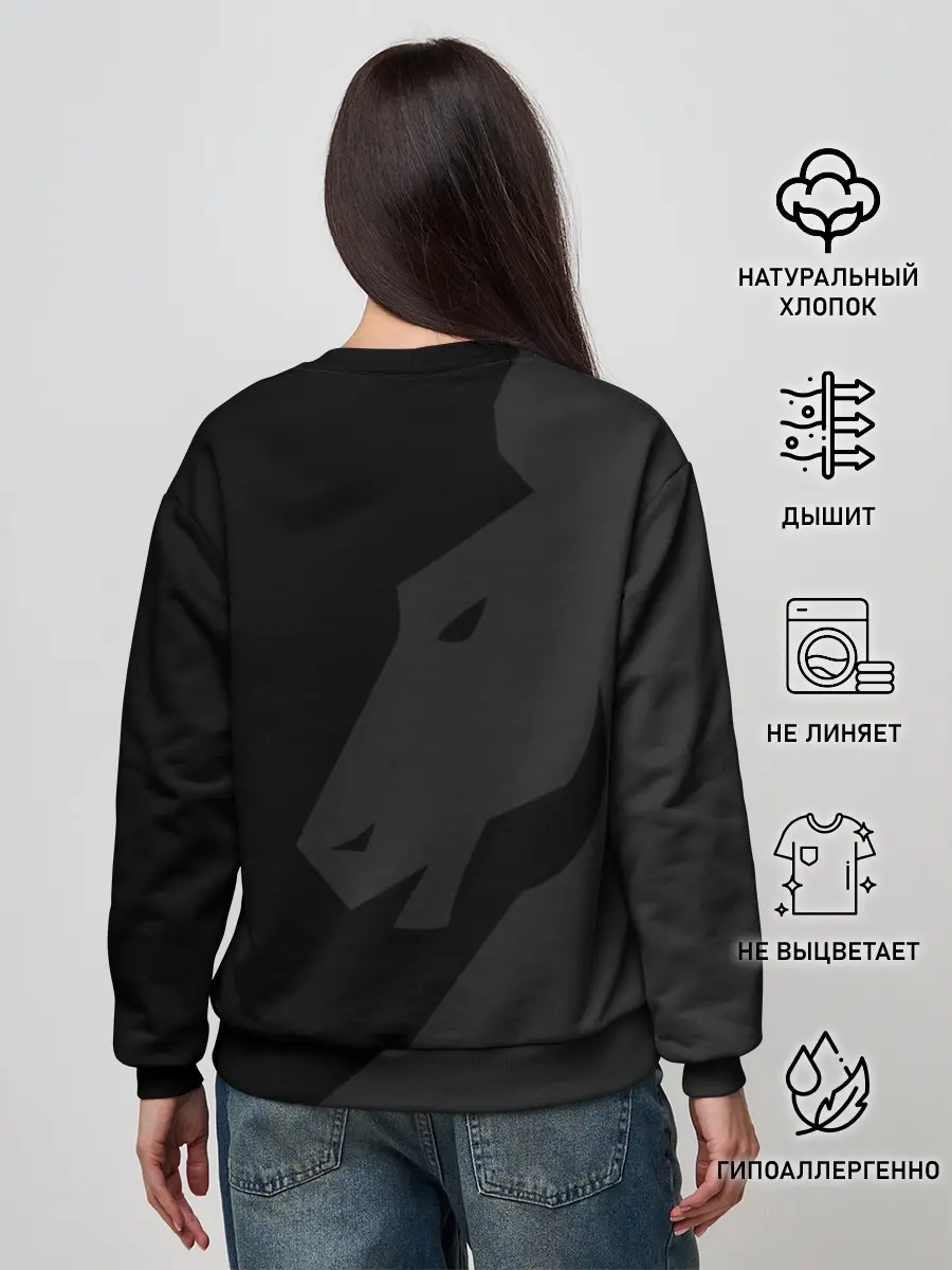 Женский свитшот / TEAM LIQUID | ТИМ ЛИКВИД