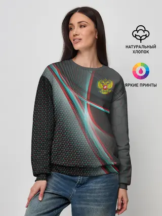 Женский свитшот / RUSSIA.
