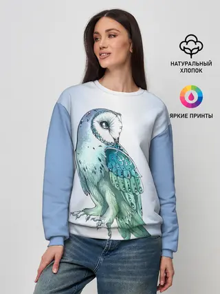 Женский свитшот / сова