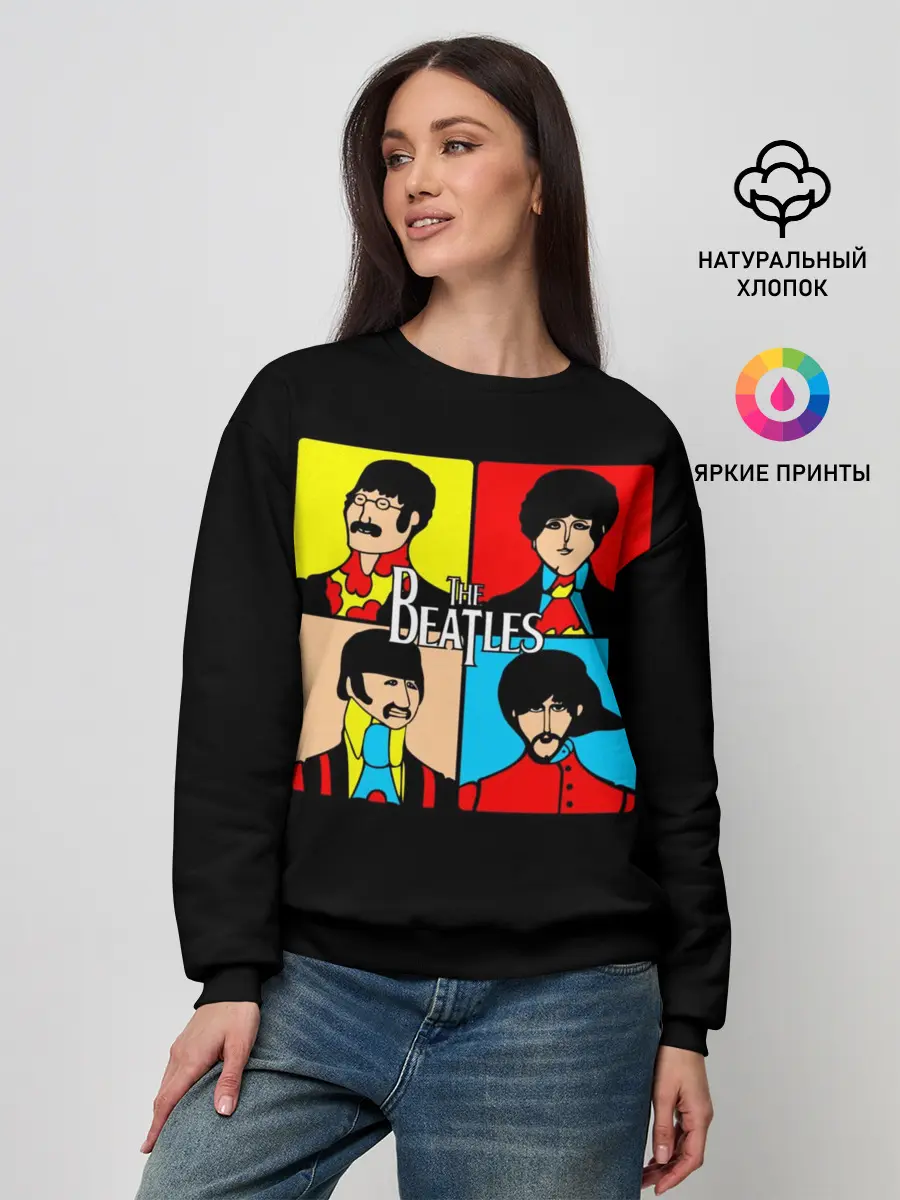 Женский свитшот / The Beatles