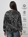 Женский свитшот / Карпы кои