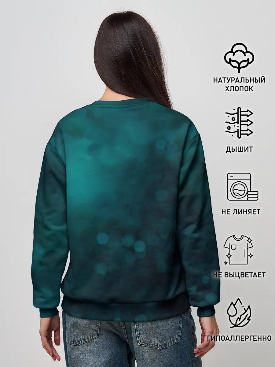 Женский свитшот / TOP. Chlorine. NED