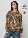 Женский свитшот / Леопард