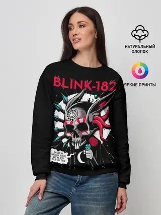 Женский свитшот / Blink 182