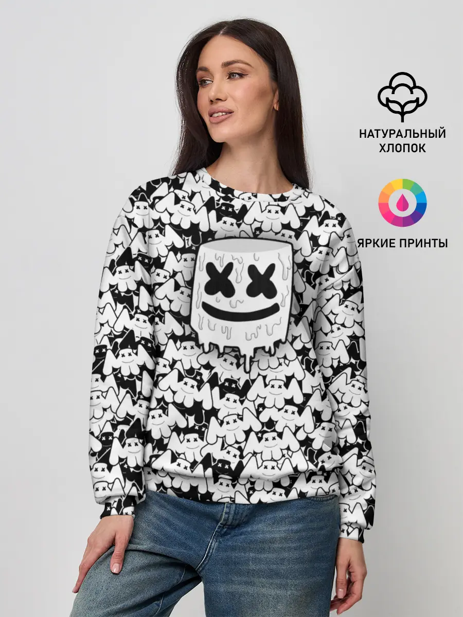 Женский свитшот / MARSHMELLO