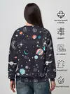 Женский свитшот / Космос