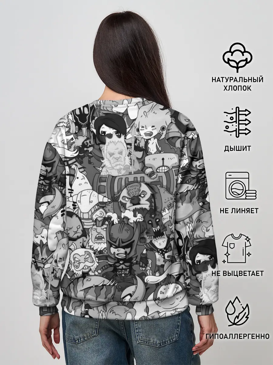 Женский свитшот / Дота 2