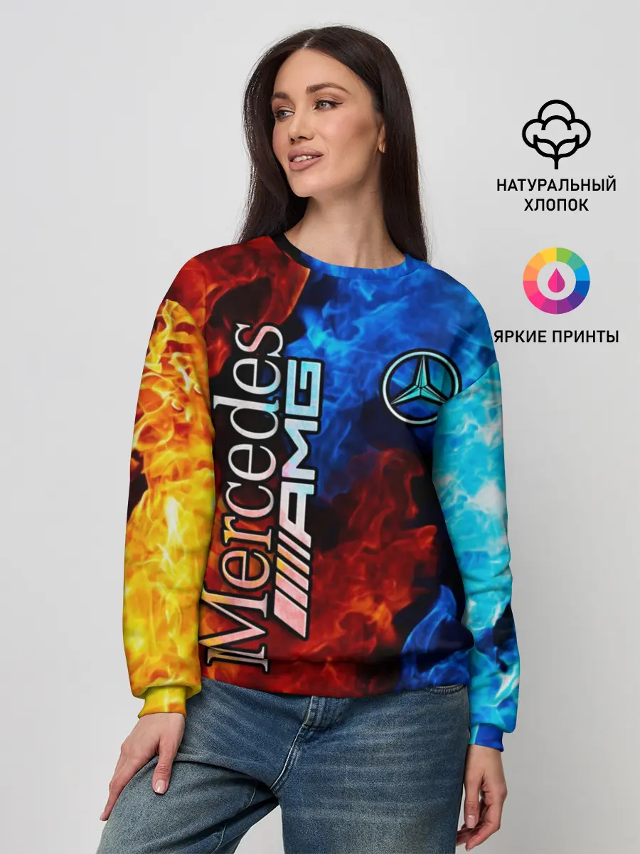 Женский свитшот / Mercedes