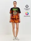 Женская пижама с шортами / Time to chill in fire