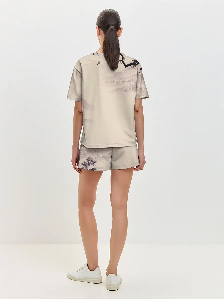 Женская пижама с шортами / Сатору Годжо японский стиль