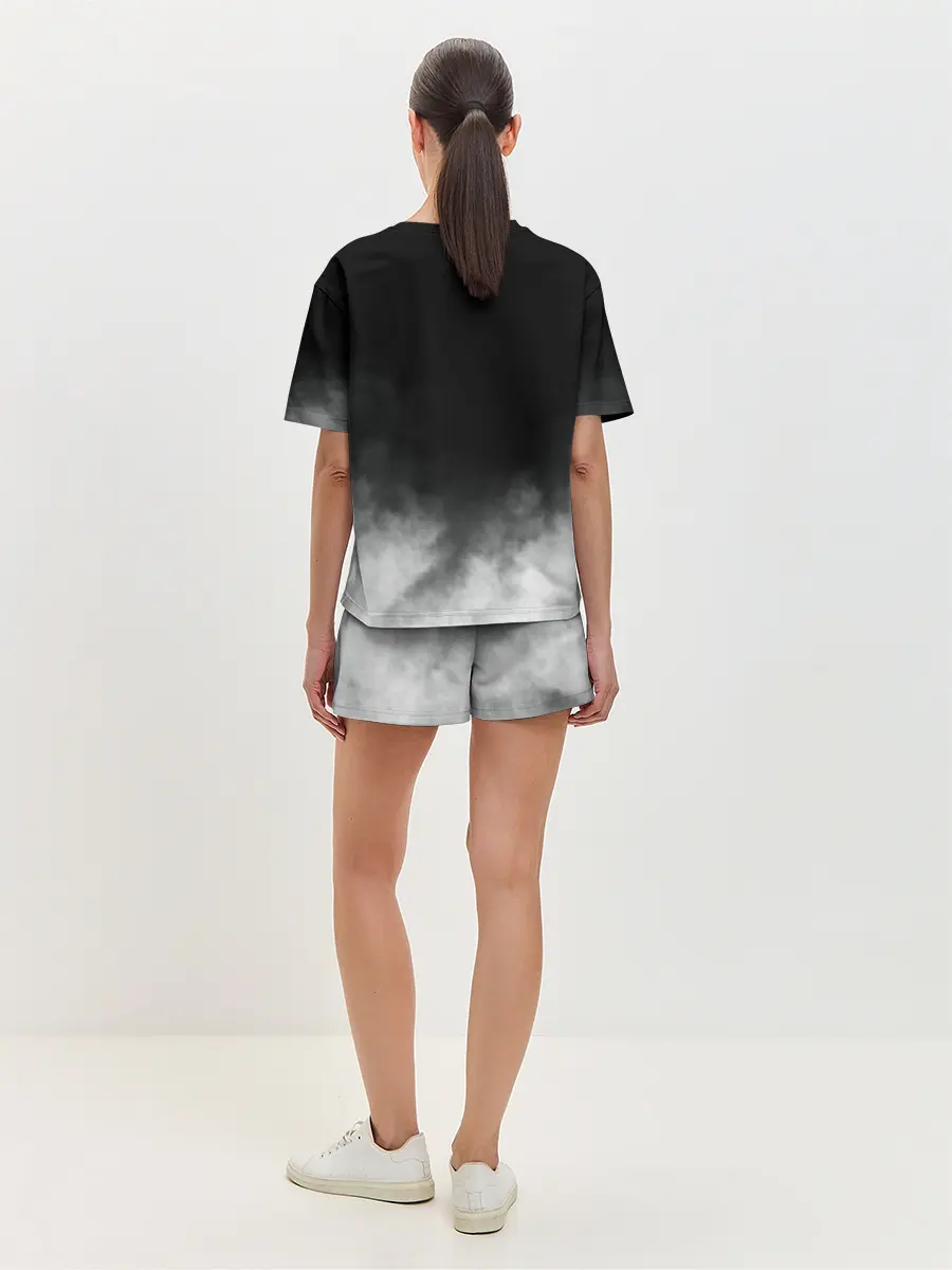 Женская пижама с шортами / Логотип группы Queen