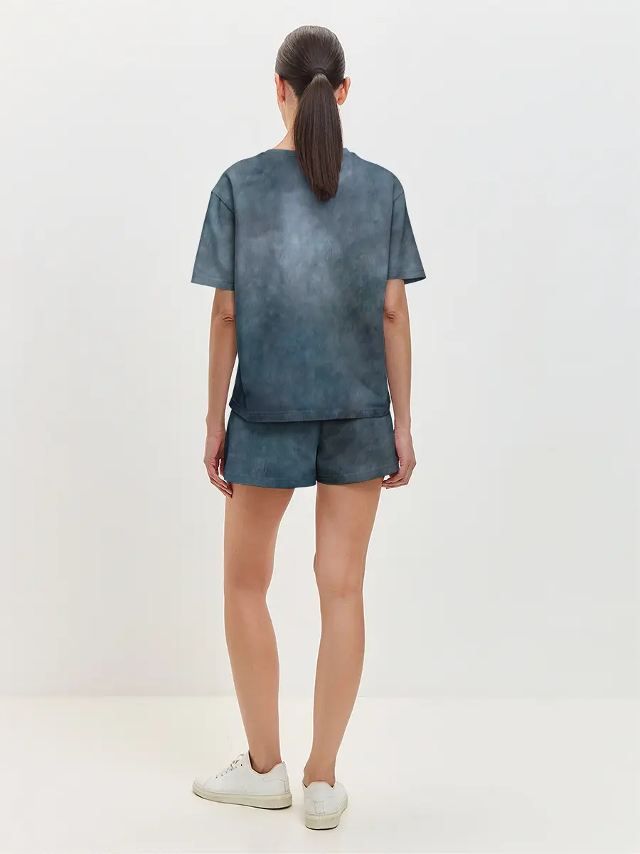 Женская пижама с шортами / ВОЛК-ОБОРОТЕНЬ