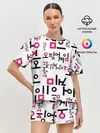 Женская пижама с шортами / LOGO PATTERN | SQUID GAME