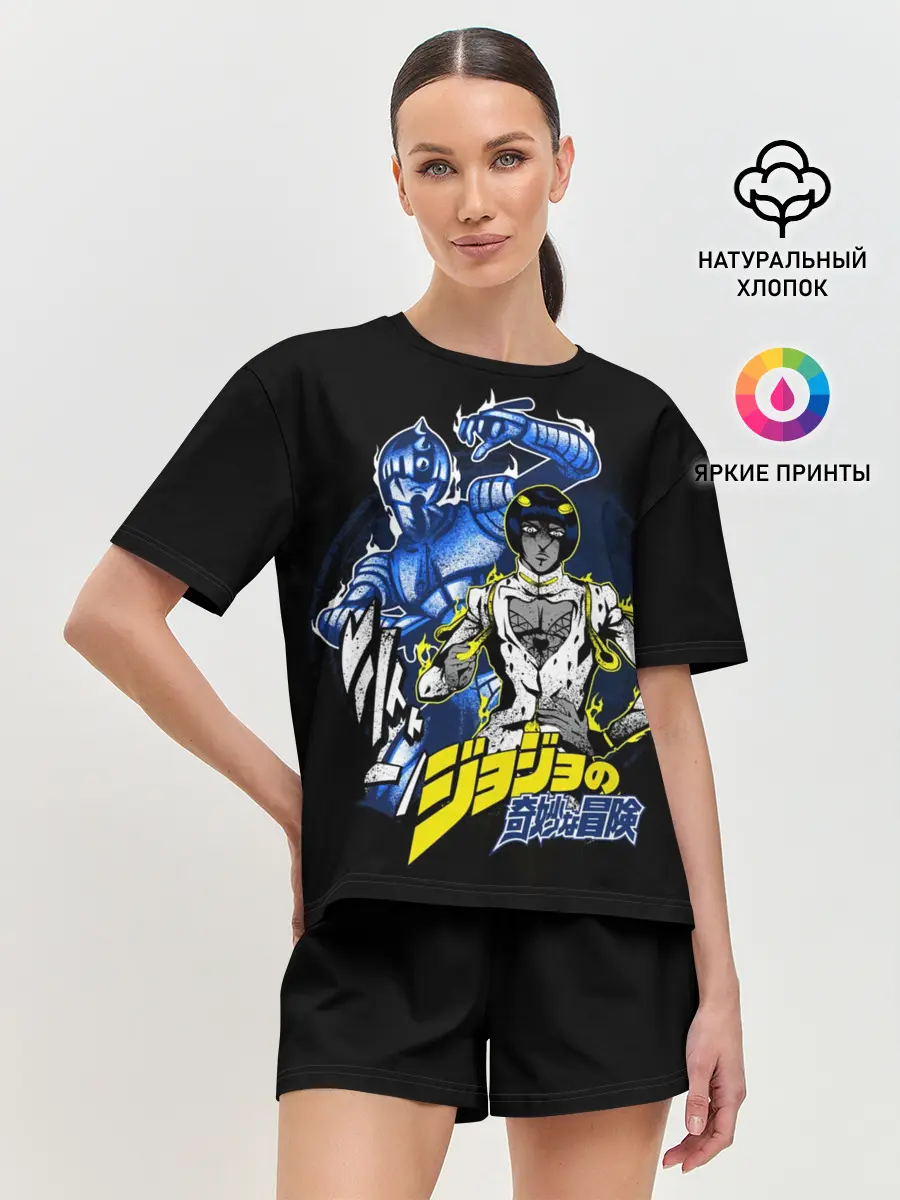 Женская пижама с шортами / Бруно Буччеллати - JoJos Bizarre Adventure