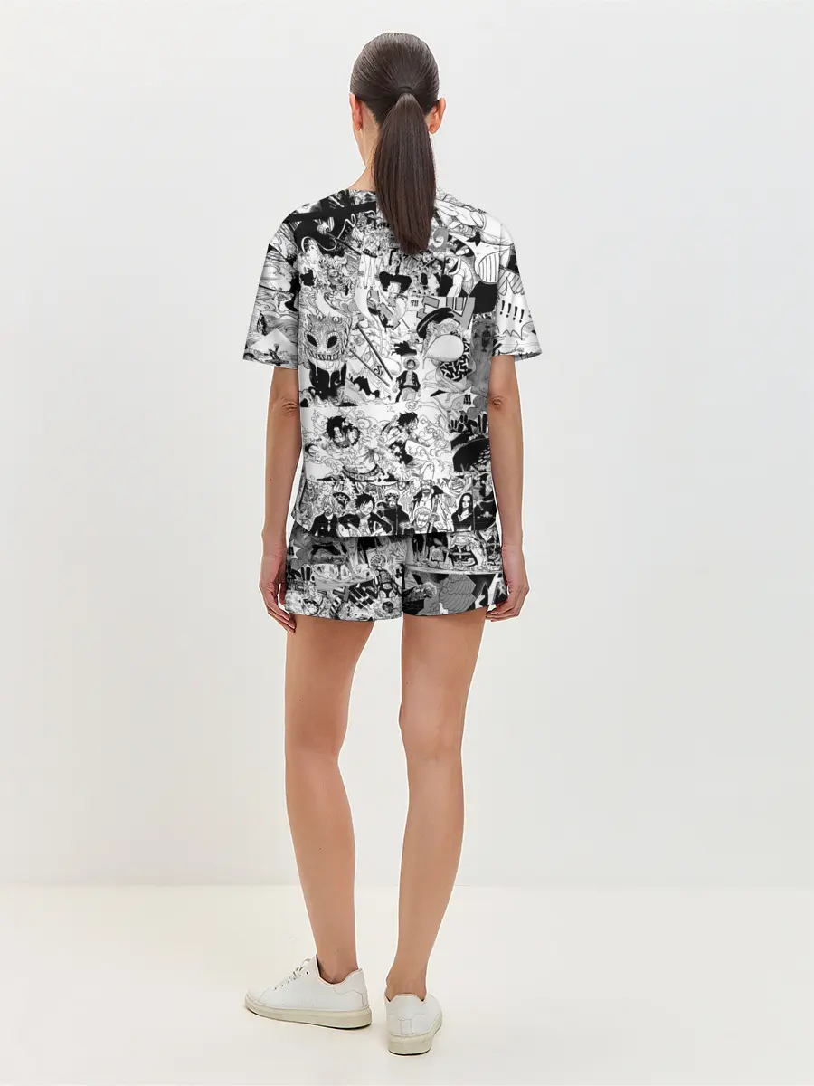 Женская пижама с шортами / One Piece Манга страницы