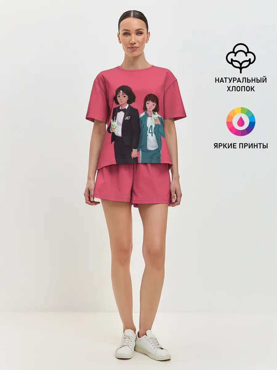 Женская пижама с шортами / 067 и 240