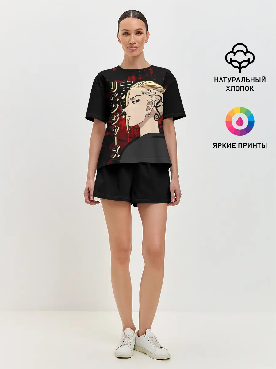 Женская пижама с шортами / Токийские мстители: Дракен