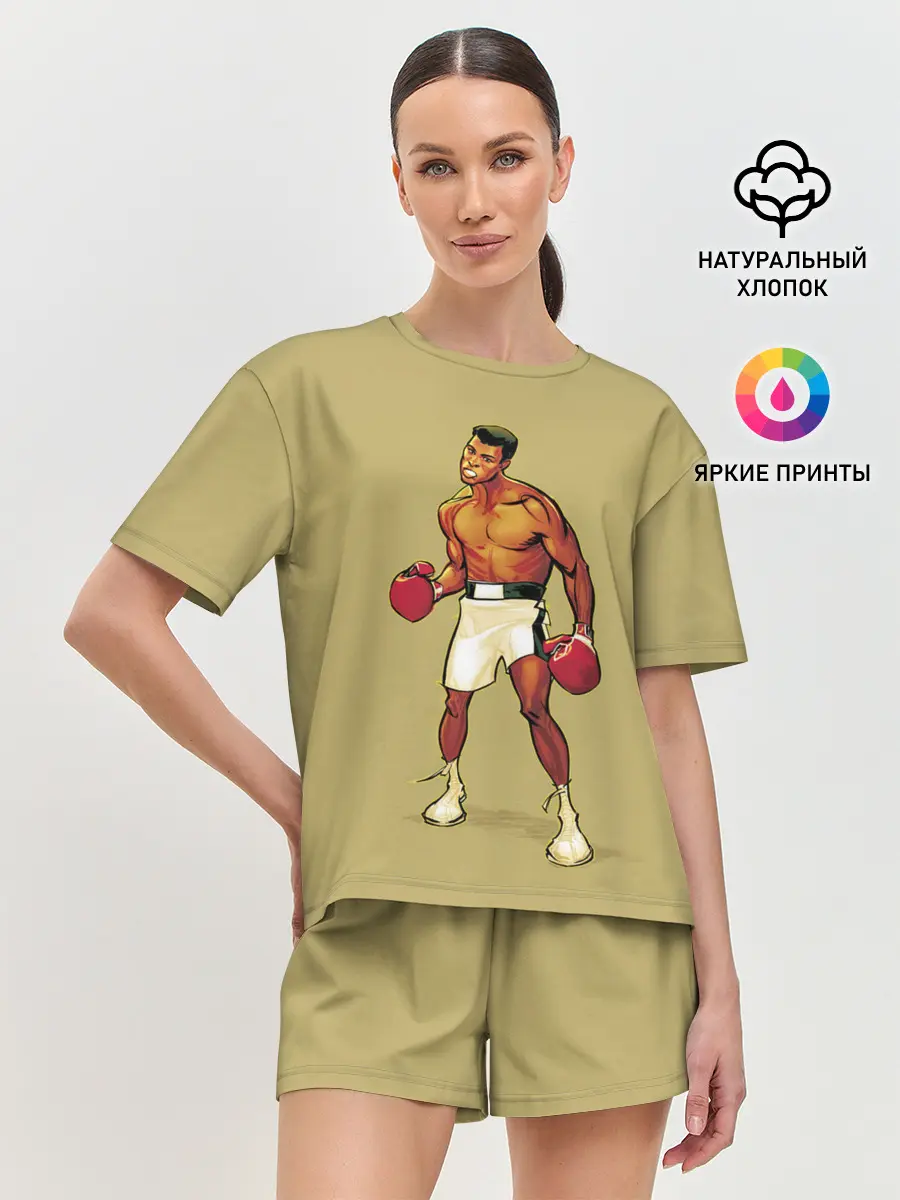 Женская пижама с шортами / Ali Art