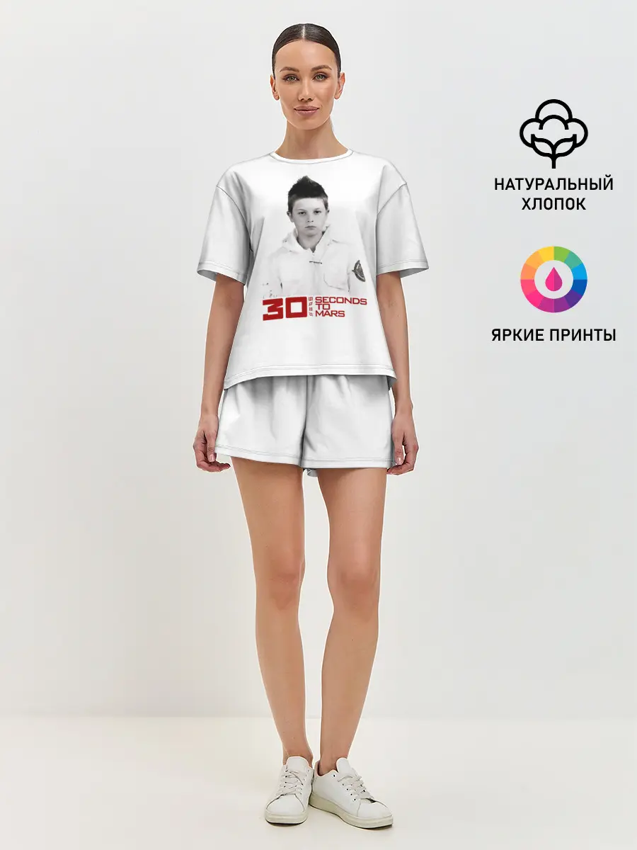Женская пижама с шортами / 30 Seconds to Mars дебютный альбом