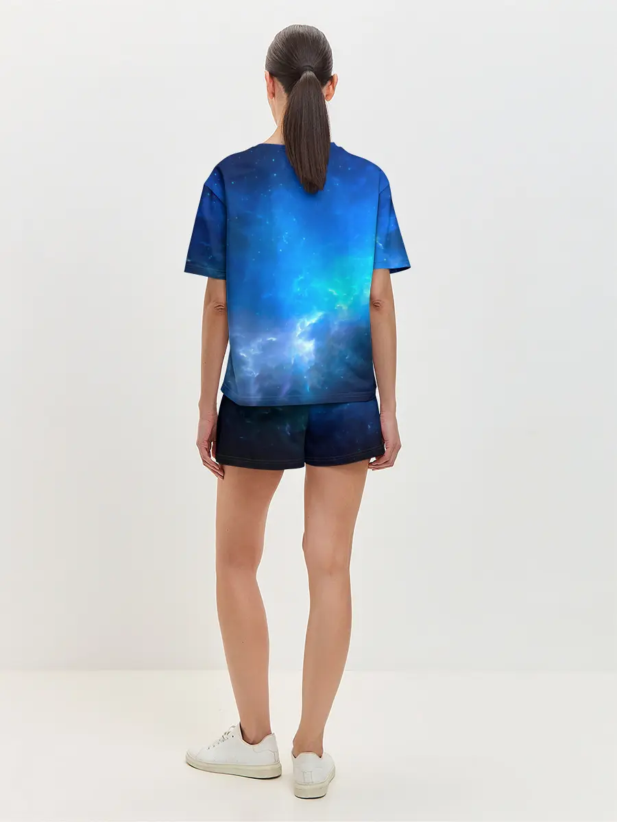 Женская пижама с шортами / 30 Seconds to Mars космос