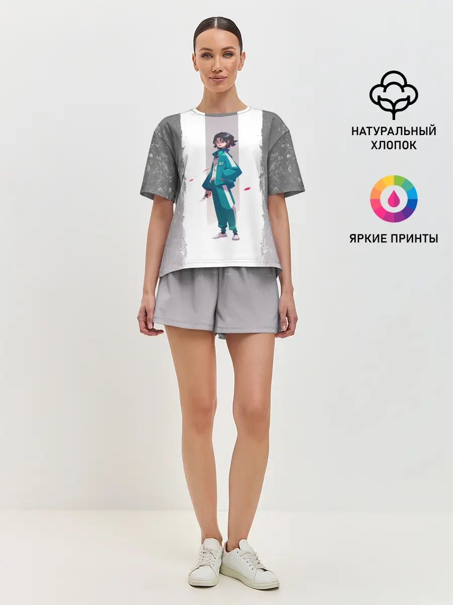 Женская пижама с шортами / 067 | Кан Сэ Бёк