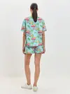 Женская пижама с шортами / Путешествие хиппи