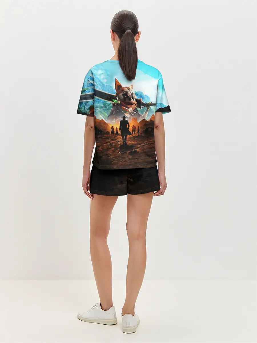 Женская пижама с шортами / Biomutant | Биомутант