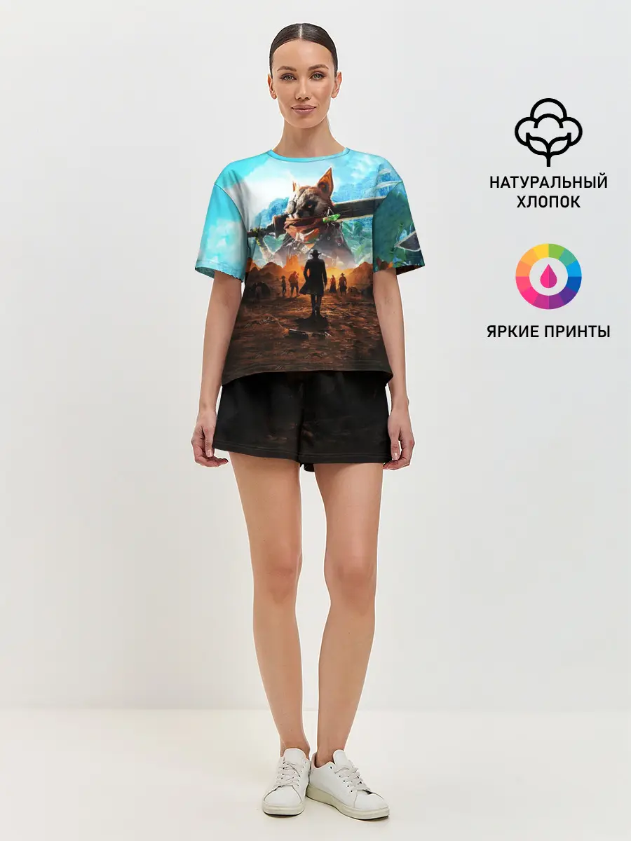 Женская пижама с шортами / Biomutant | Биомутант