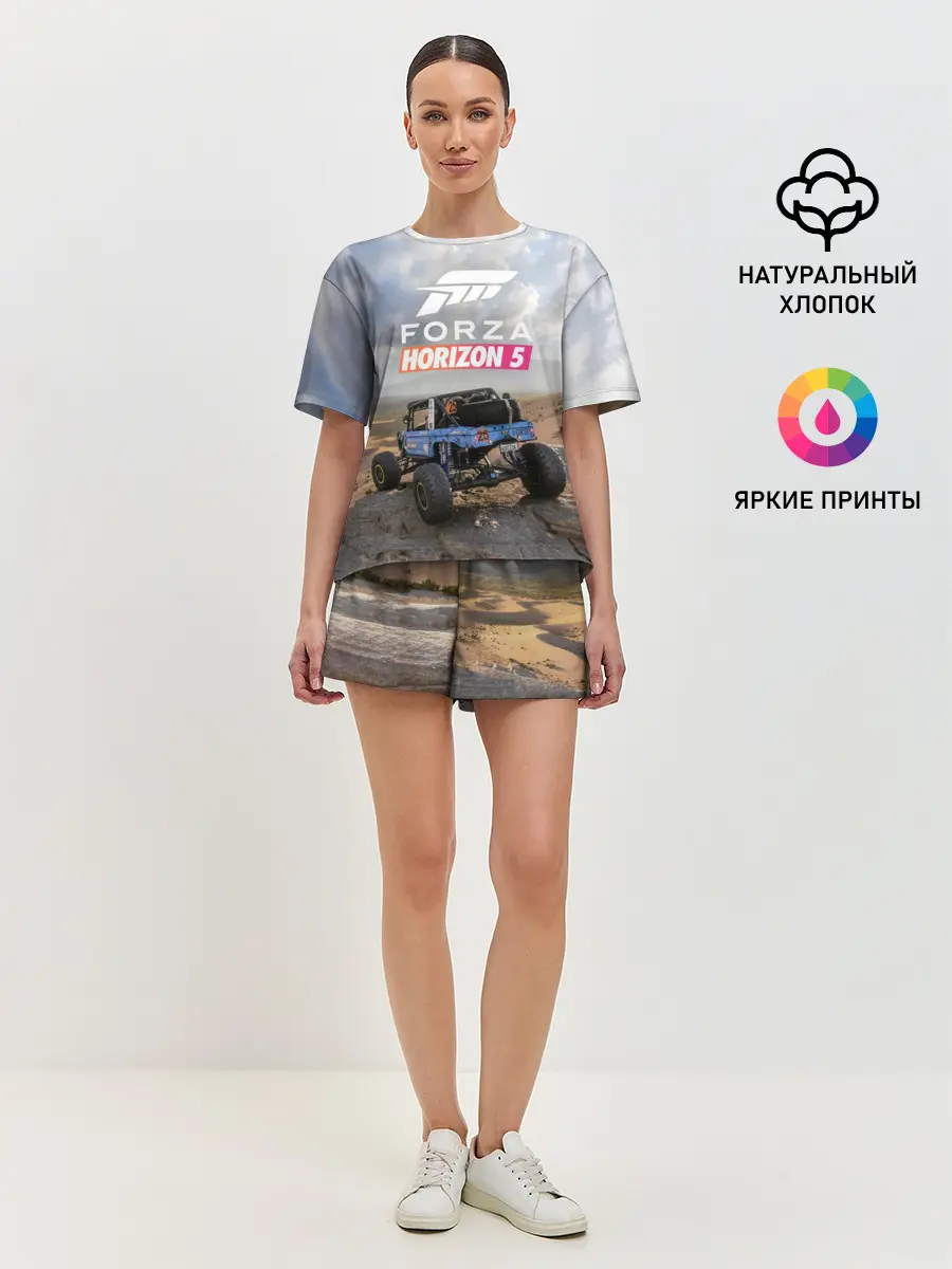 Женская пижама с шортами / Forza Horizon 5