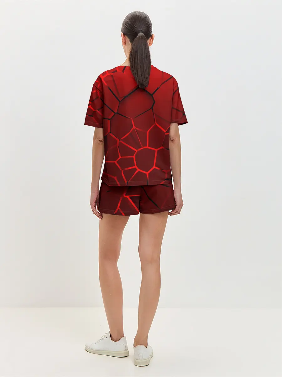 Женская пижама с шортами / Митсубиси 3D плиты