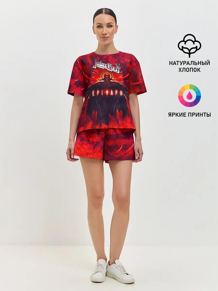 Женская пижама с шортами / Epitaph - Judas Priest