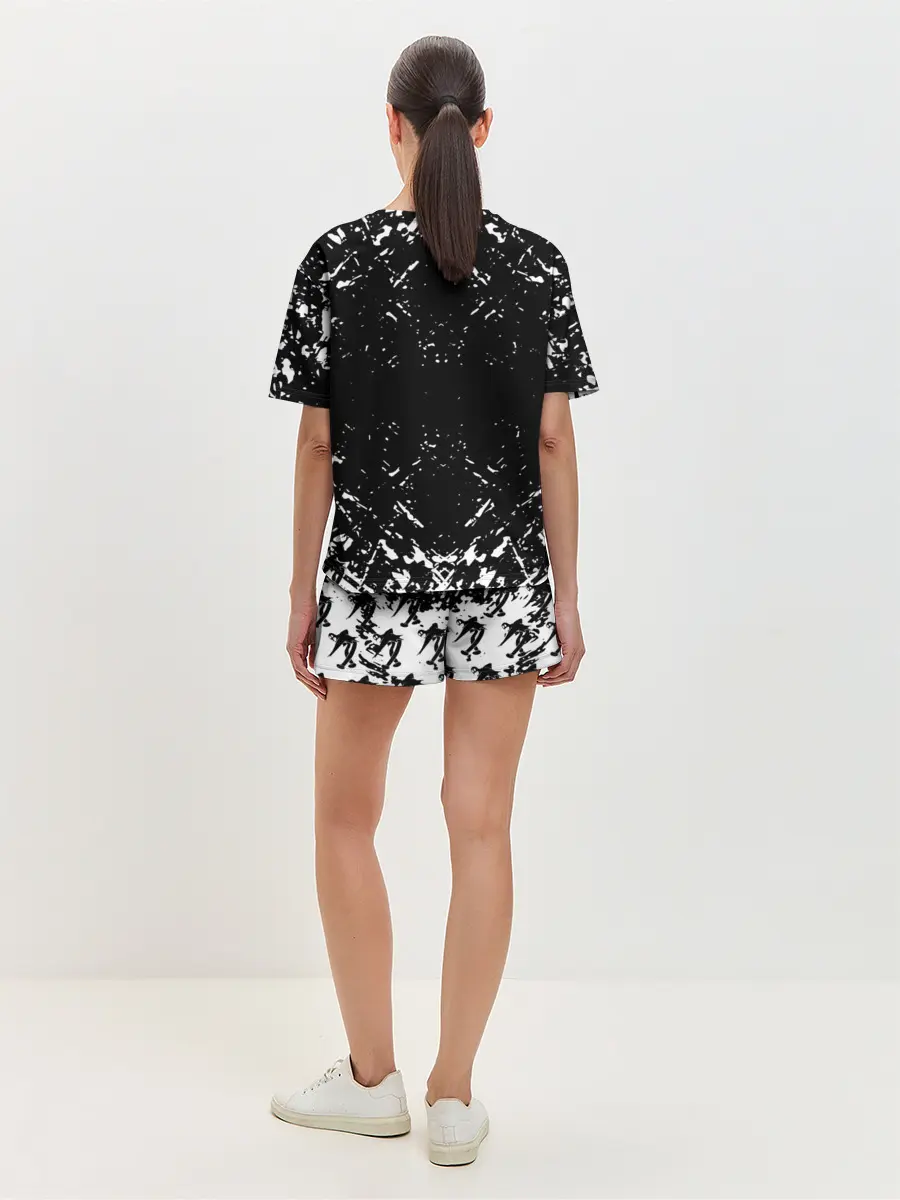 Женская пижама с шортами / GHOSTEMANE BLACK FOREST.