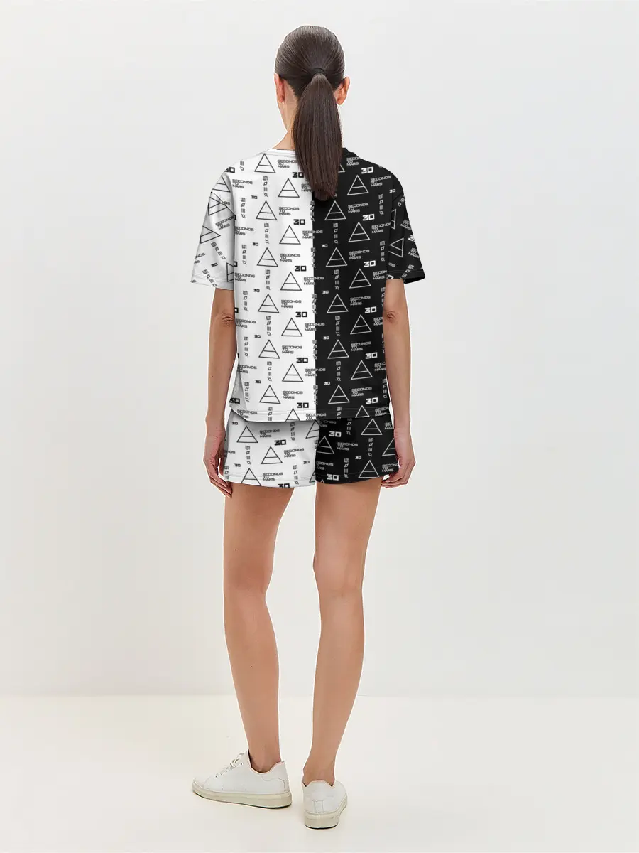 Женская пижама с шортами / 30 Seconds to Mars