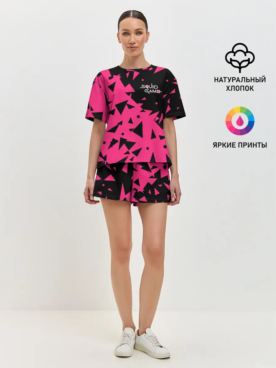 Женская пижама с шортами / Squid Game