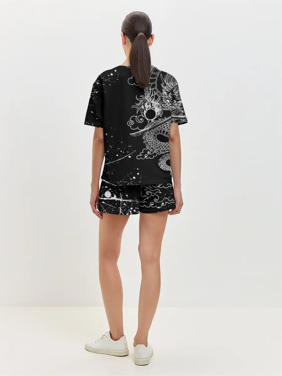 Женская пижама с шортами / ТОКИЙСКИЕ МСТИТЕЛИ / TOKYO REVENGERS ДРАКОН