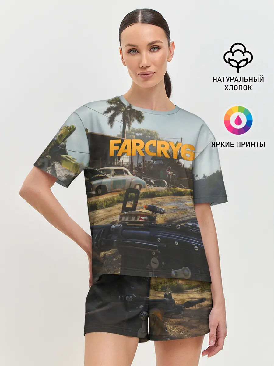 Женская пижама с шортами / Far Cry 6 game art