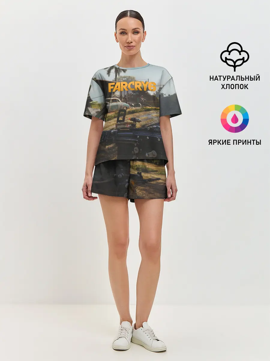 Женская пижама с шортами / Far Cry 6 game art