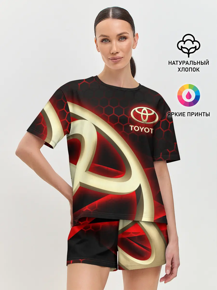 Женская пижама с шортами / Тойота / Toyota