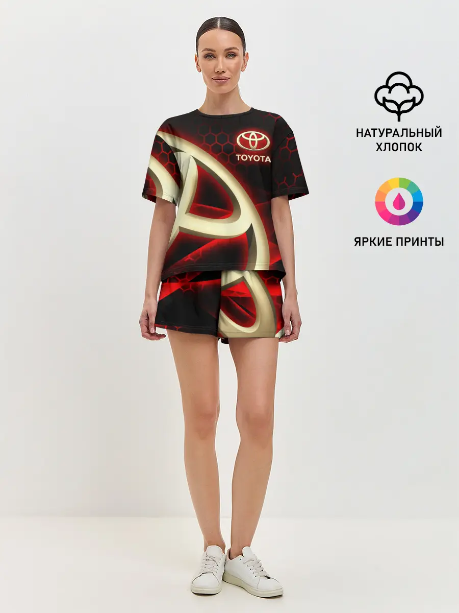 Женская пижама с шортами / Тойота / Toyota