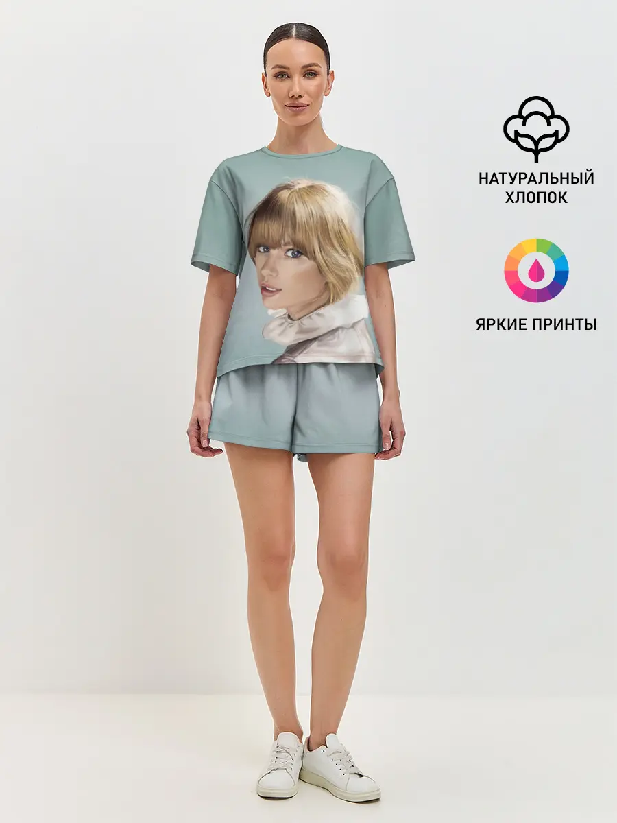 Женская пижама с шортами / Обворожительная Тейлор