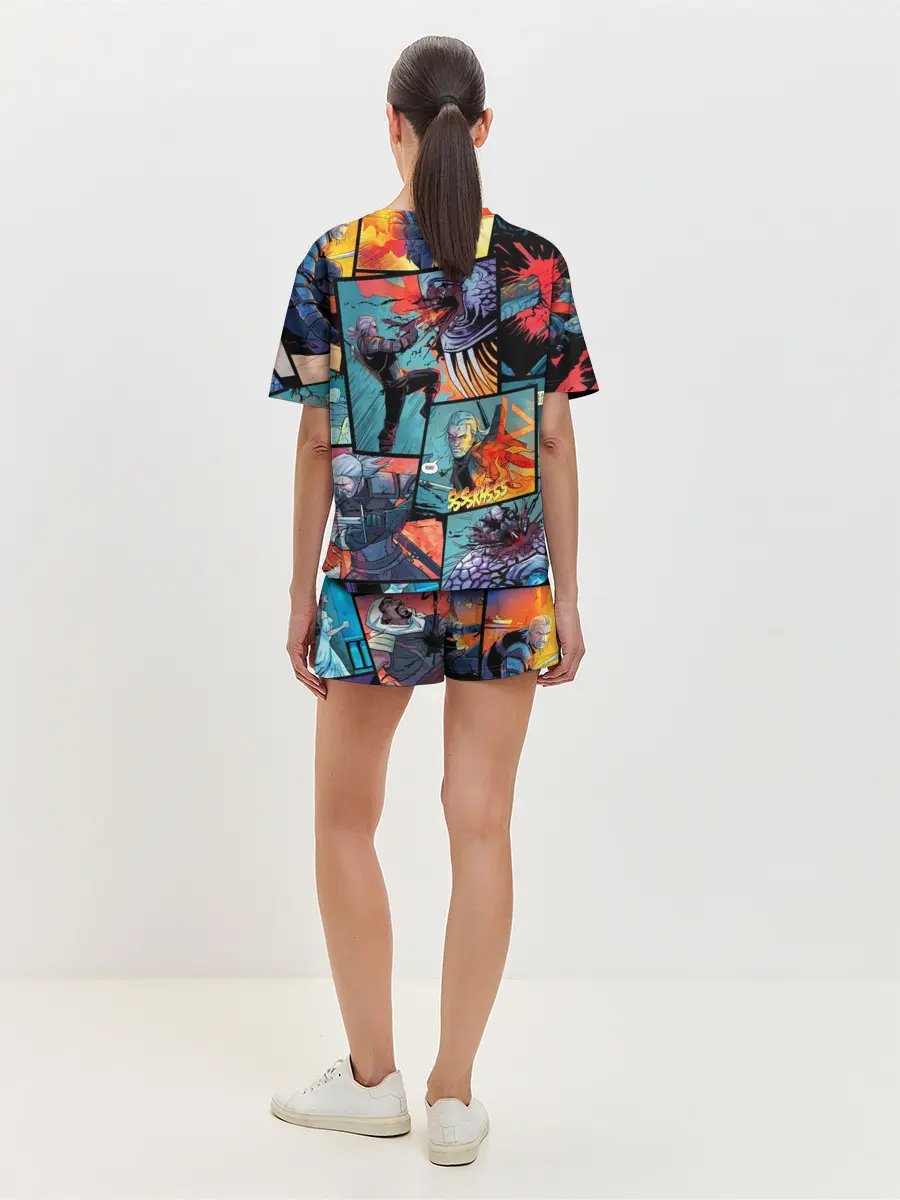 Женская пижама с шортами / Ведьмак / The Witcher