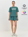 Женская пижама с шортами / Игрок в кальмара 456.