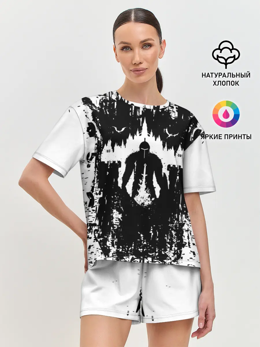 Женская пижама с шортами / ТЁМНЫЕ ДУШИ | DARK SOULS