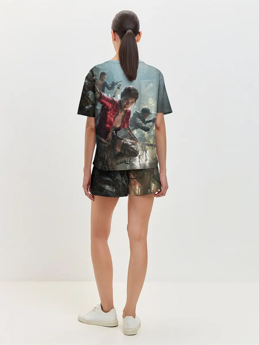 Женская пижама с шортами / Vampire: The Masquerade - Bloodhunt