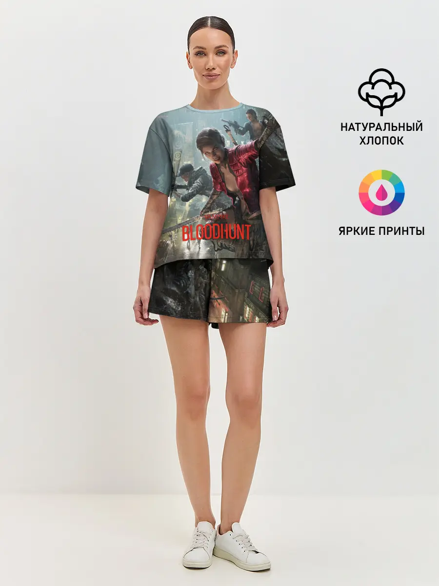 Женская пижама с шортами / Vampire: The Masquerade - Bloodhunt