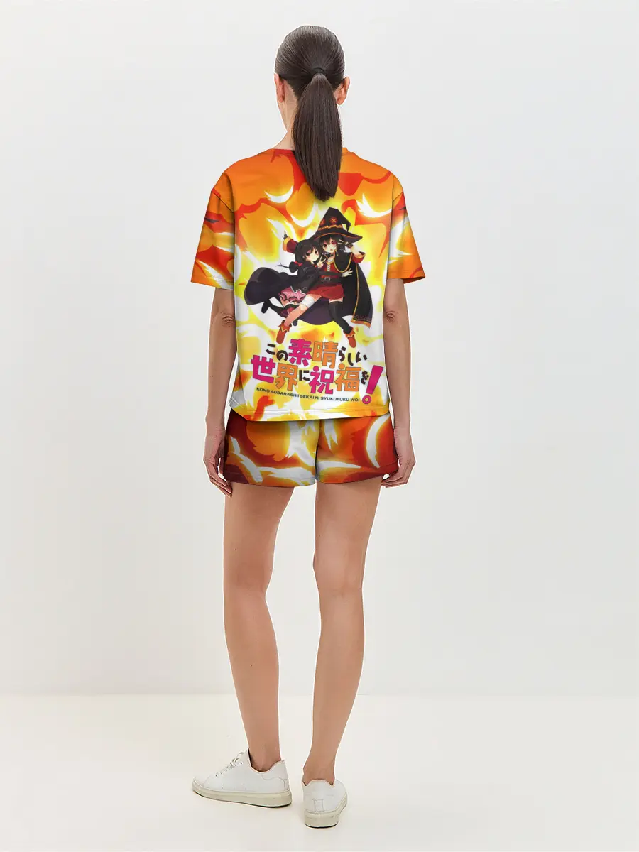 Женская пижама с шортами / MeguminYunyun