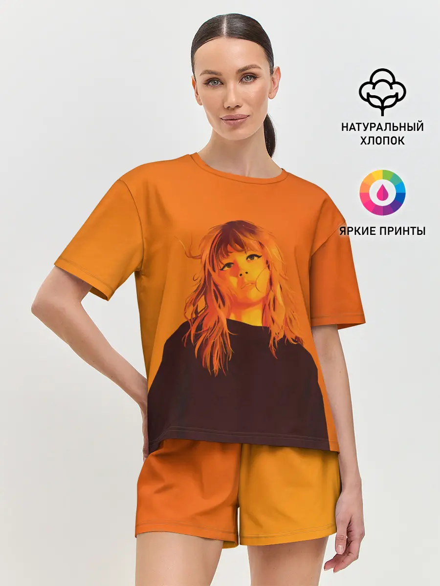 Женская пижама с шортами / Sweet Taylor Swift