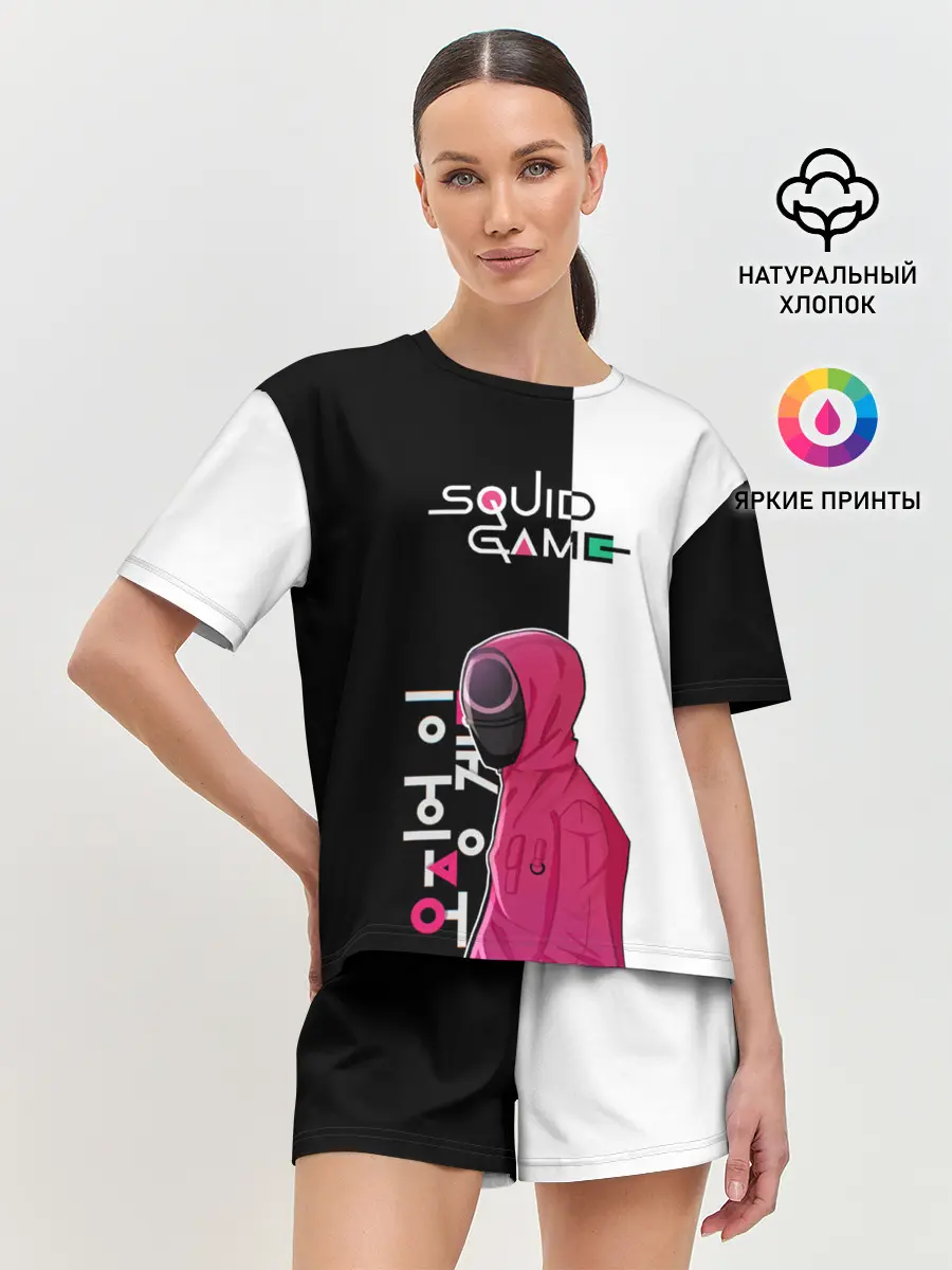 Женская пижама с шортами / Игра в кальмара | SG