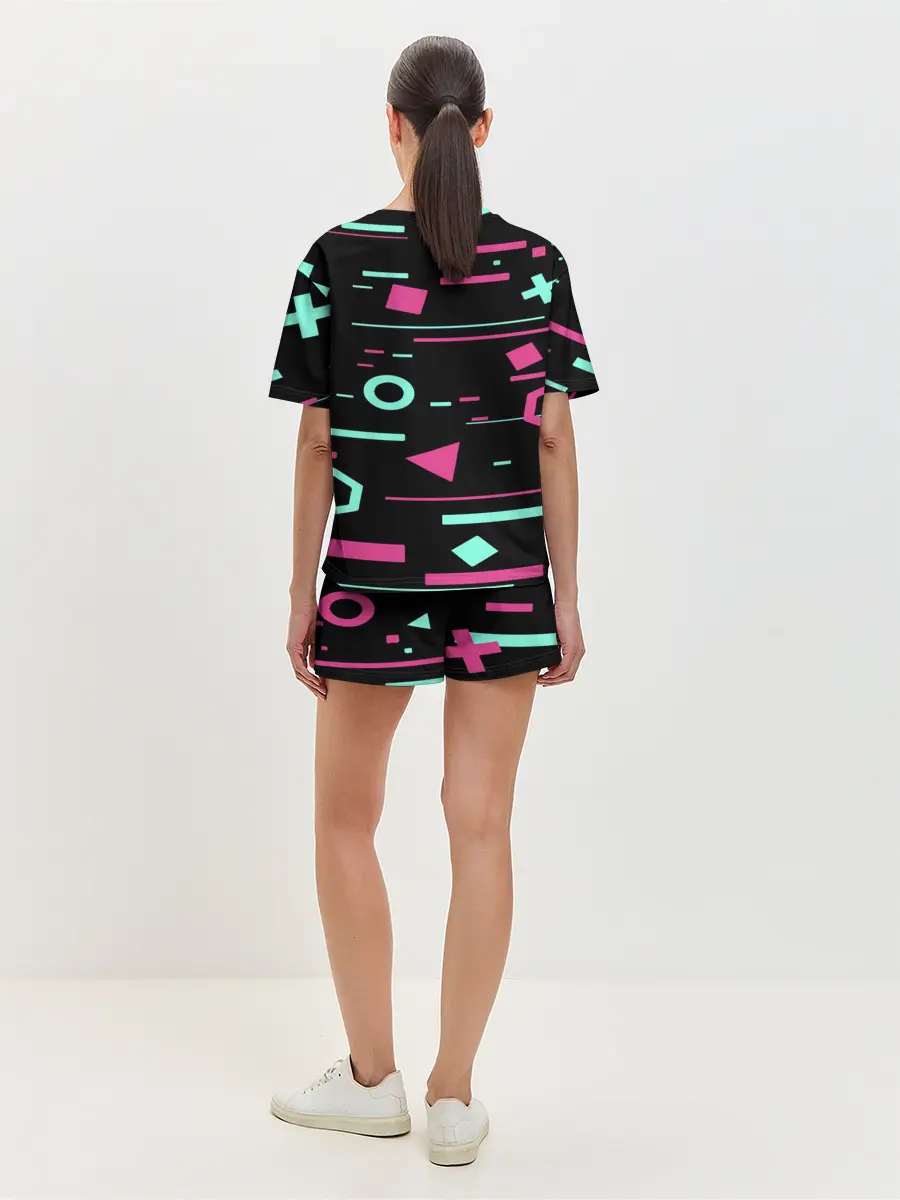 Женская пижама с шортами / Игра в кальмара |