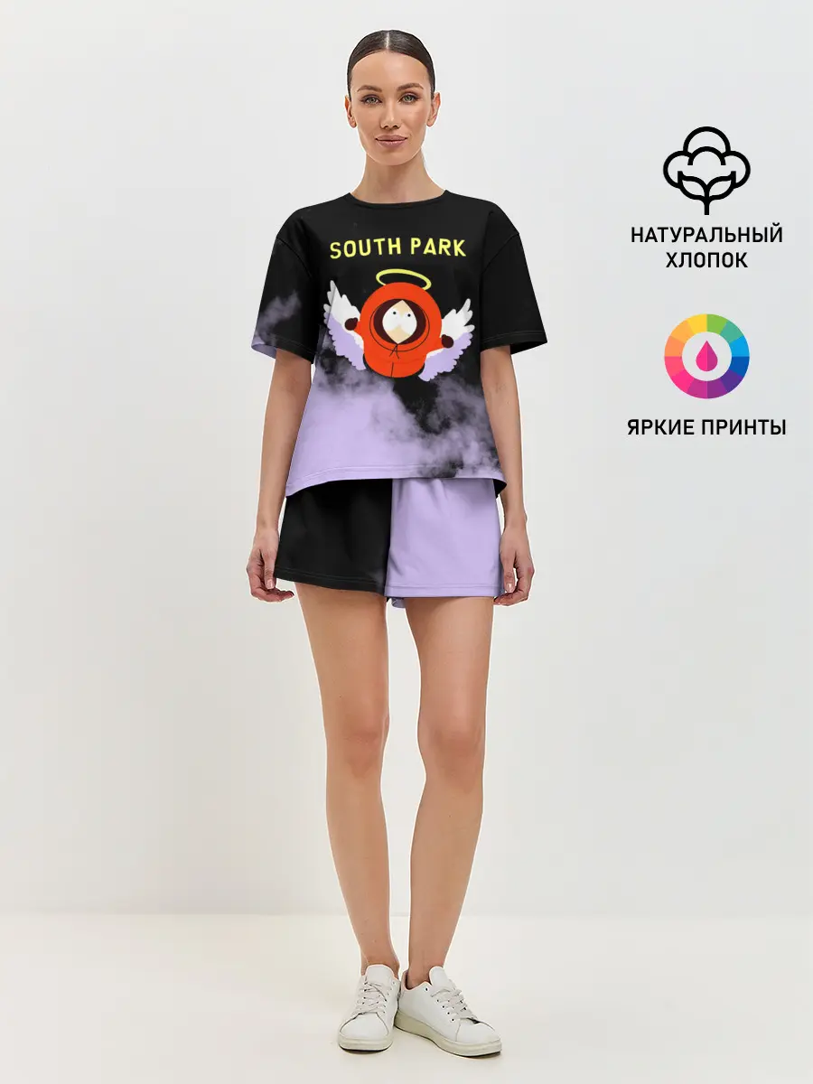 Женская пижама с шортами / Кенни реально умер | Южный парк